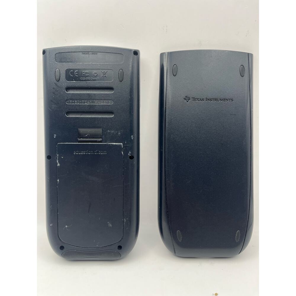 Texas Instruments TI-84 Plus Graphing Black Calculator With Cover Tested & USED - Picture 5 of 6